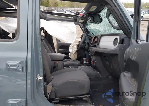 2024 Jeep Wrangler 4-Door Willys 4X4 из США, поврежденный, VIN 1C4RJXDG7RW261575